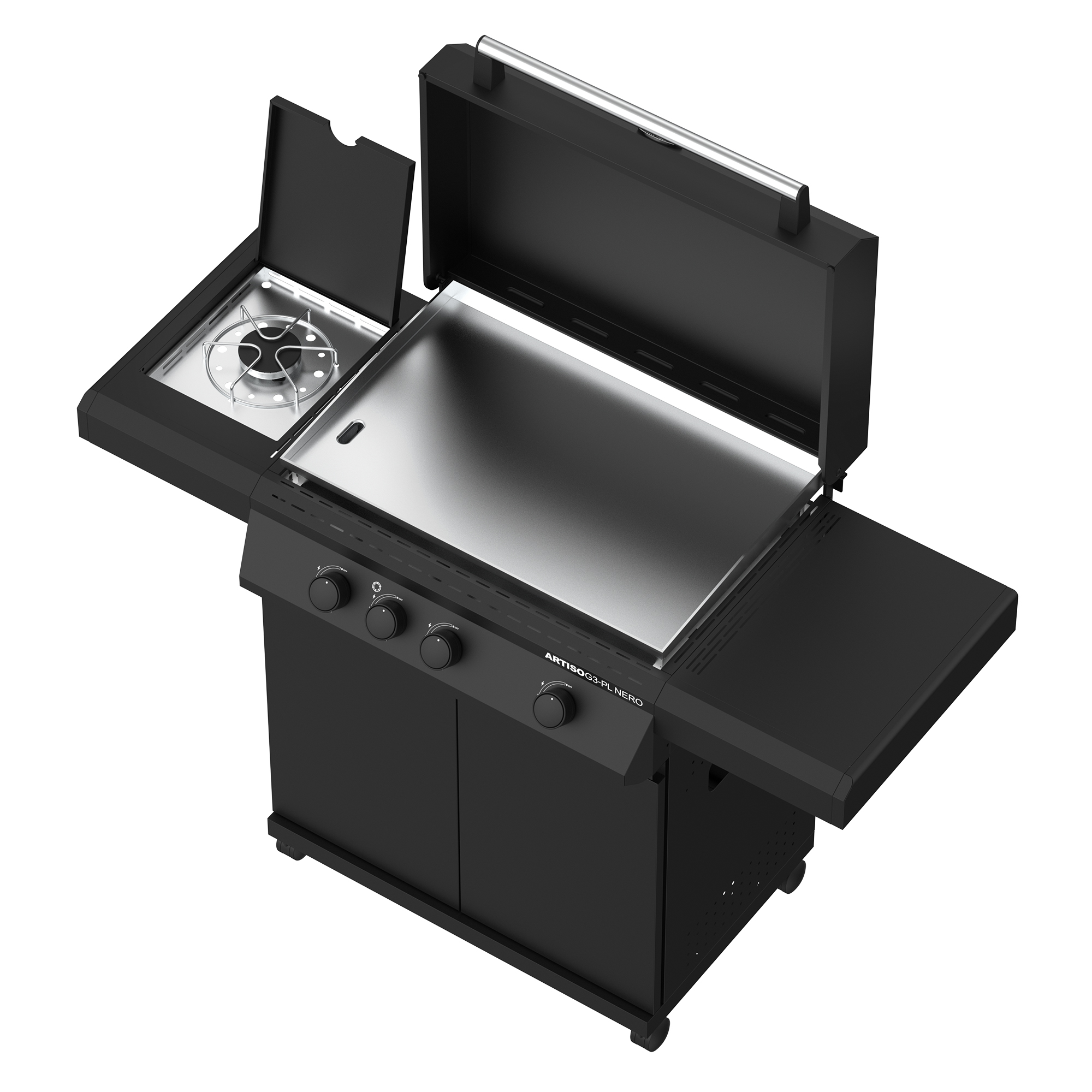 RÖSLE BBQ-Plancha ARTISO G3-PL NERO Planchagrill listing.imageAltPrefix