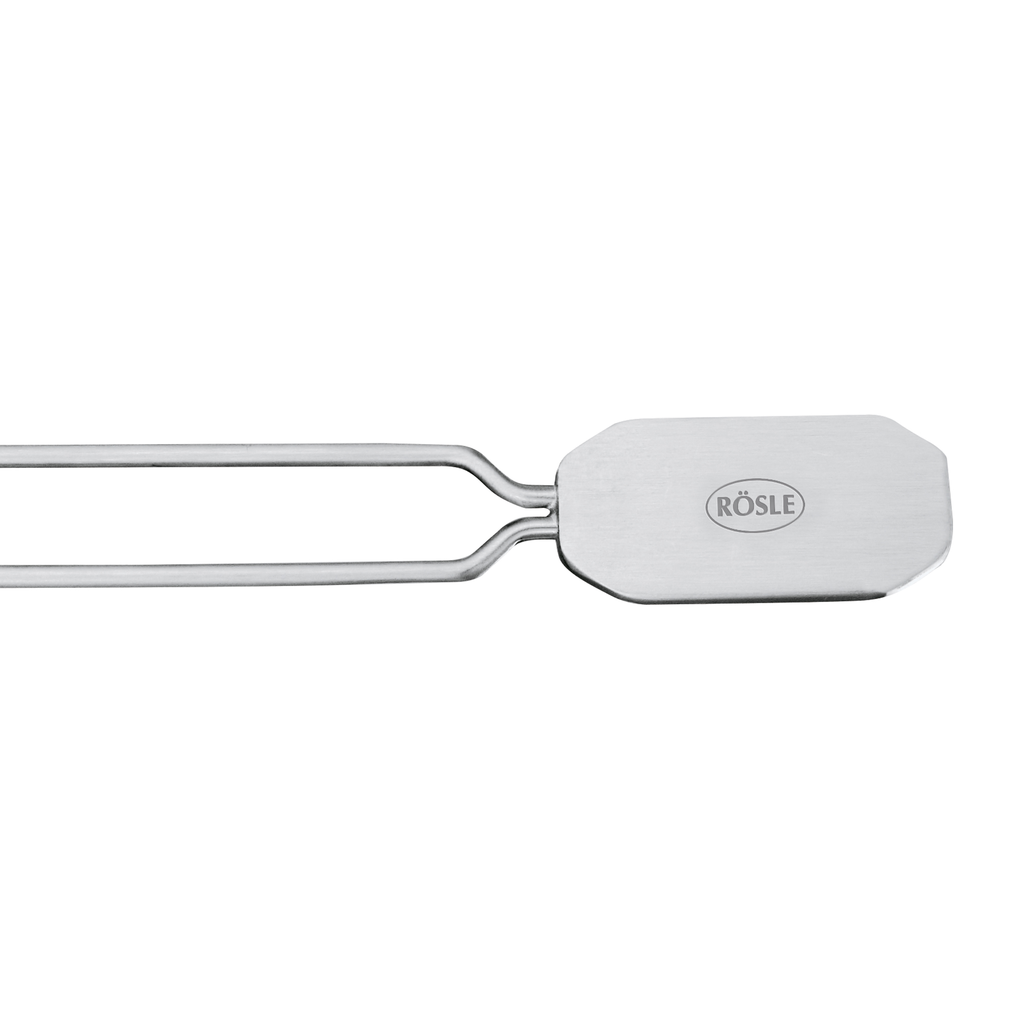 RÖSLE barbecue skewers set of 4 Stainless steel barbecue skewers, flat and robust, suitable for barbecues.