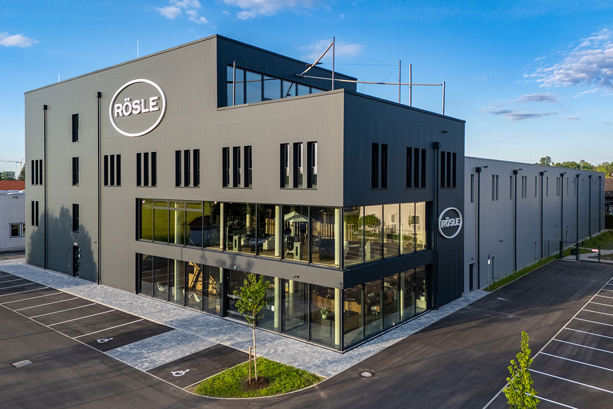 Rösle Outlet 2025 Neubau des RÖSLE Outlets, Büros und Kochschule