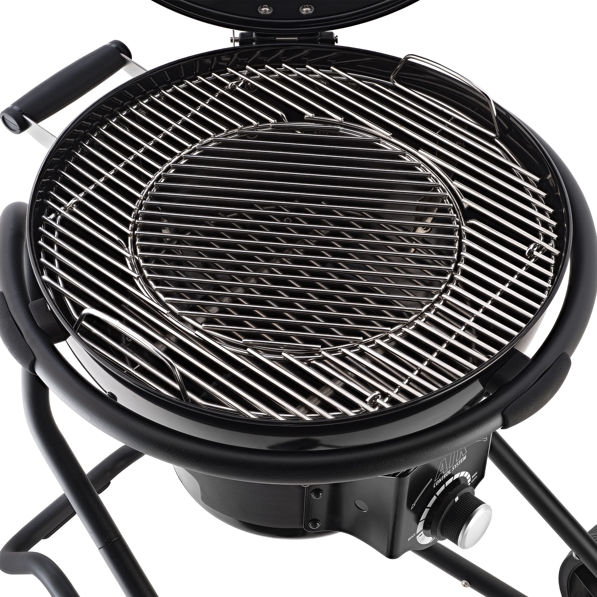 RÖSLE Holzkohlegrill AIR F50 PRO Holzkohlegrill AIR F50 PRO mit runder Grillfläche und verchromtem Grillrost.