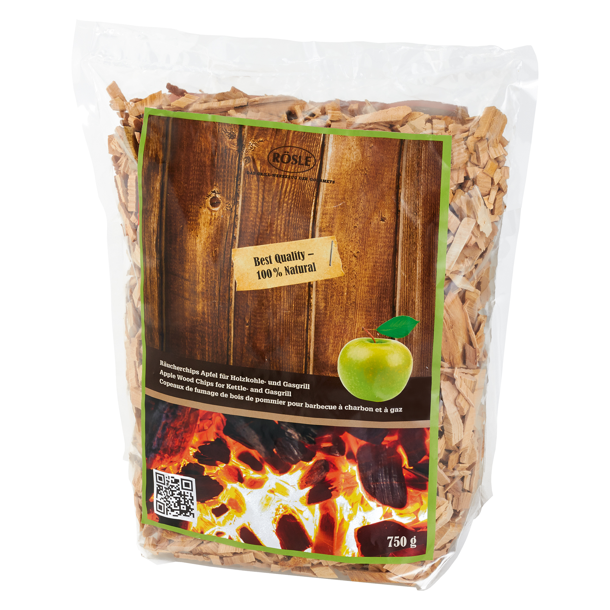 Apple Wood Chips 750 g|1.65 lbs
